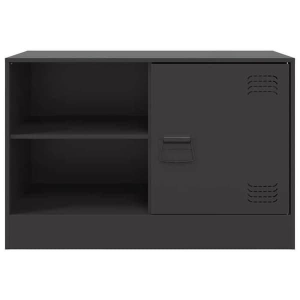 Maison Exclusive - Sort TV-møbel 67x39x44 cm stål