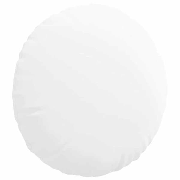 Maison Exclusive - Sittkuddar 2 st Tyg Vit Ø50 x 19 cm