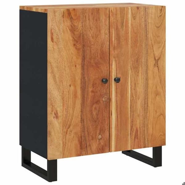 Maison Exclusive - Bufféer 3 st Solid akaciaträ