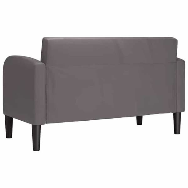 Maison Exclusive - Grå 110 cm læderlook sofa