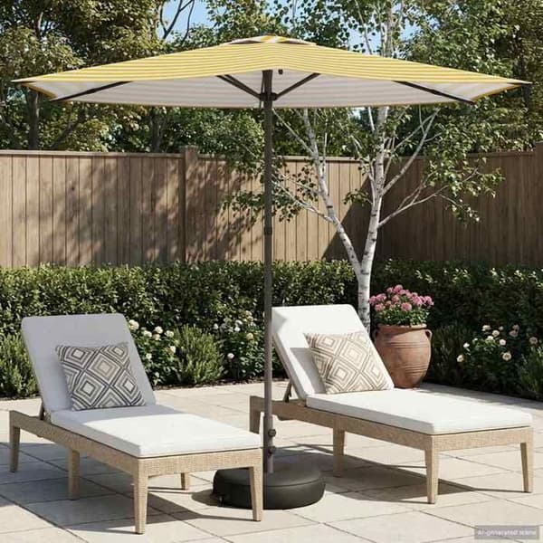 Maison Exclusive - Haveparasol 270 x 270 cm Polyester Rektangulær