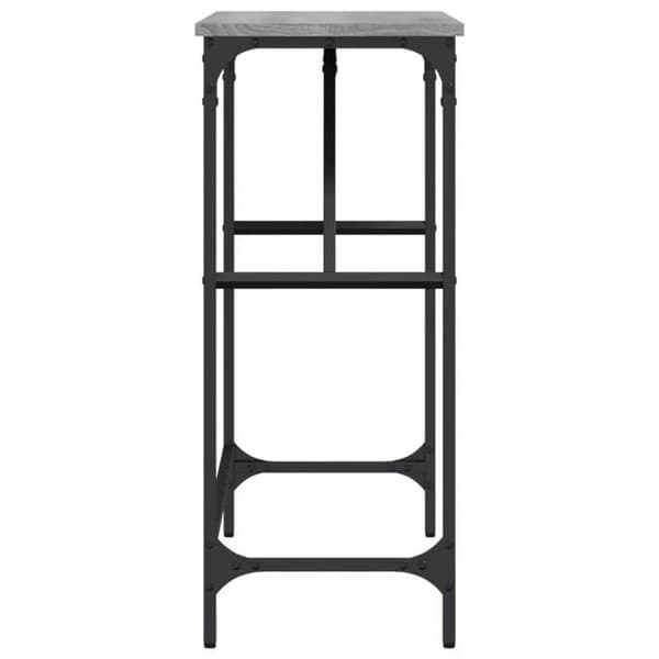 Maison Exclusive - Consolebord sonoma grå 100x32x75 cm ingeniørtræ