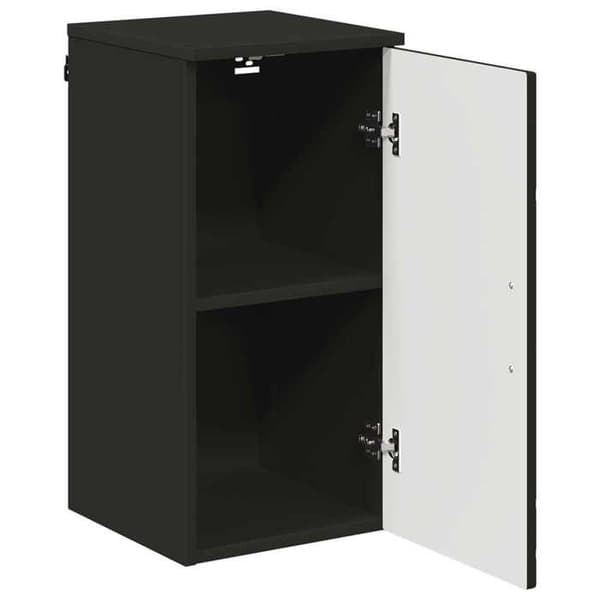 Maison Exclusive - Badeværelsesskab Sort 30 x 31,5 x 61 cm Svart