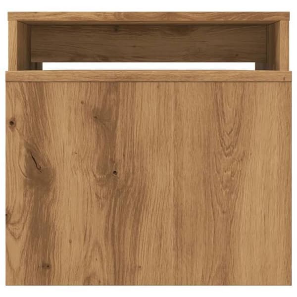 Bord - EKSKLUSIV HUS - 100x48x40 cm - Ingeniørtræ - Brun - Pladsbesparende (nestable borde)