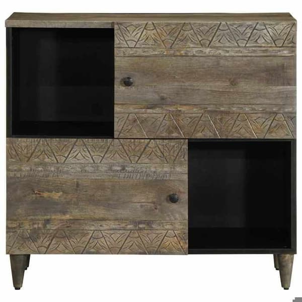 Maison Exclusive - Buffet 80x33x75 cm massiivipuusta mangopuu