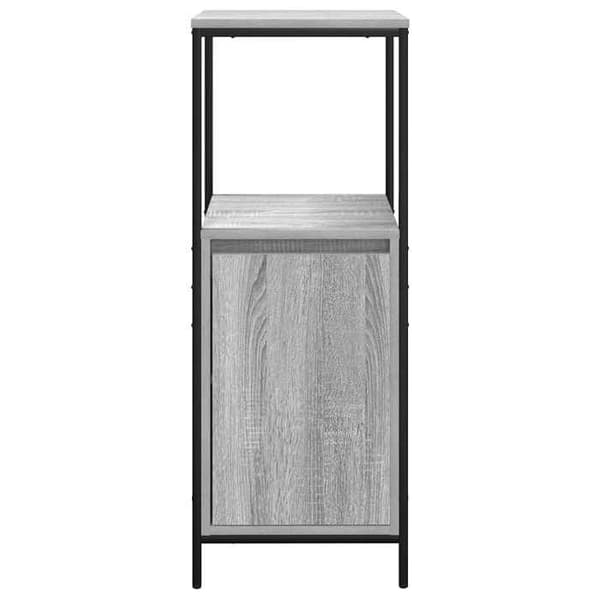 Maison Exclusive - Badrumsmöbel med hyllor sonoma grå 36x35x95 cm Sonoma grå