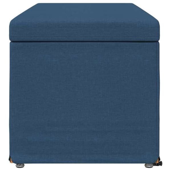 Taburett - EXKLUSIV HEM - 101 x 41 x 40 cm - Blå - Tyg - Laminatträ Blå