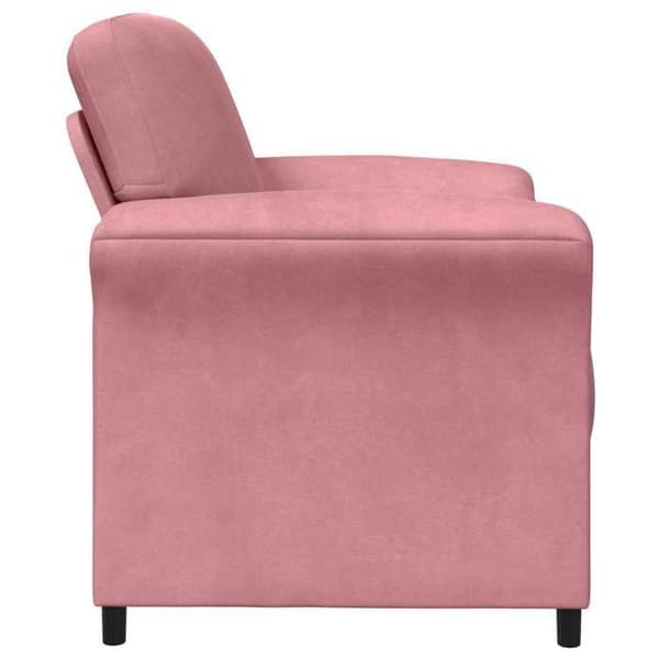 Maison Exclusive - 1-persons Sofa i Rosa Velour