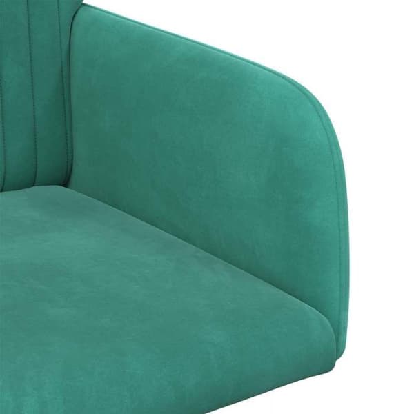 Maison Exclusive - Matstolar 6 st Sammet Turkos