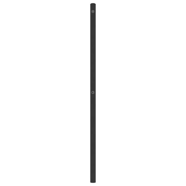 Maison Exclusive - Erstatnings hovedgærde i sort metal 193 cm