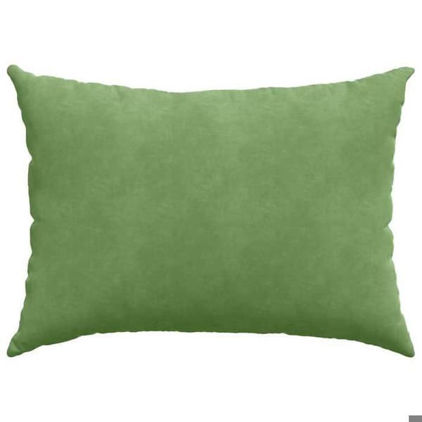 Sofa puder - EKSKLUSIV HUS - 70 x 50 cm - Sæt af 2 - Fløjl - Lys grøn Ljusgrön