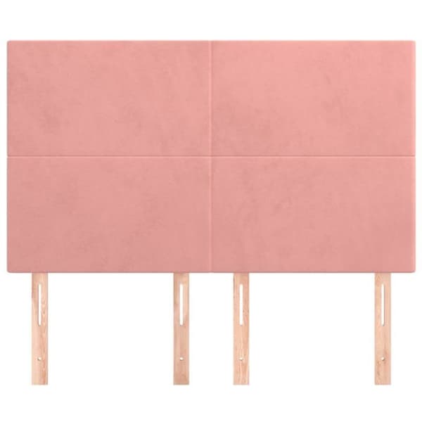 Maison Exclusive - Ruusupääty 144x5x118/128 cm Sametti Ros