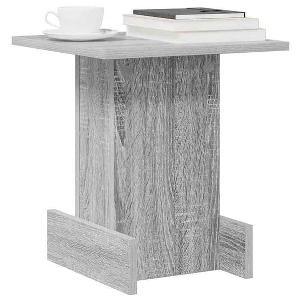 Maison Exclusive - Sidebord Grå Sonoma 35,5 x 35 x 40 cm Ingeniørtræ
