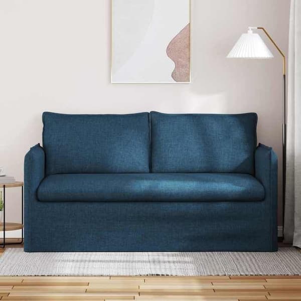 Soffa - EXKLUSIVT HUS - Modulär - Blå - 156x82x85 cm - Tygöverdrag Blå