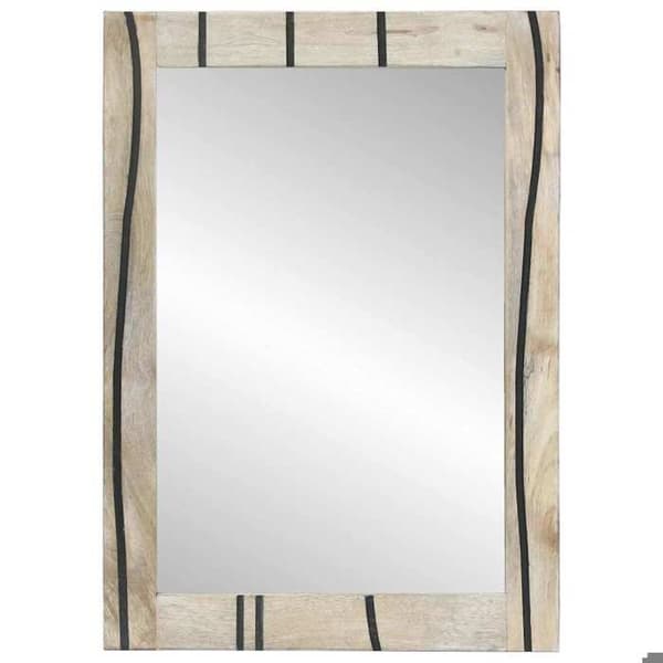 Maison Exclusive - Badrumsspegel Vit 50 x 2,5 x 70 cm Rektangulär