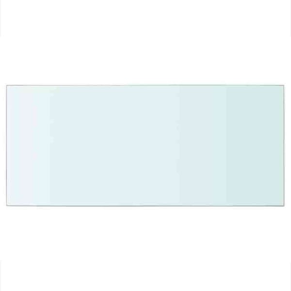 Maison Exclusive - Panel til hylde Klart glas 50 x 25 cm Transparent