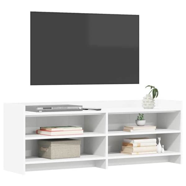 Maison Exclusive - TV-möbel 130 x 33 x 47 cm Vit Vit