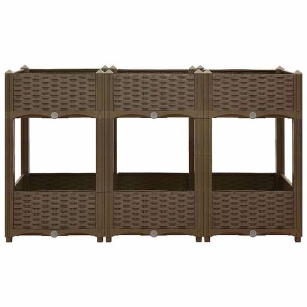 Maison Exclusive - Hög säng 120x40x71 cm Polypropylen