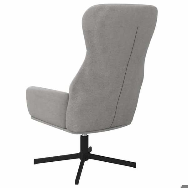 Maison Exclusive - Ljusgrå Velour Relaxstol Ljusgrått