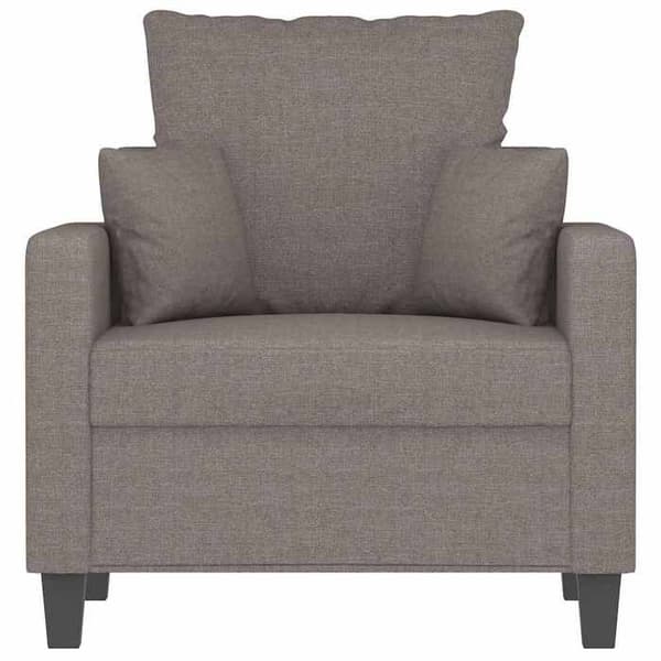 Maison Exclusive - Stol Taupe 60 cm Stof