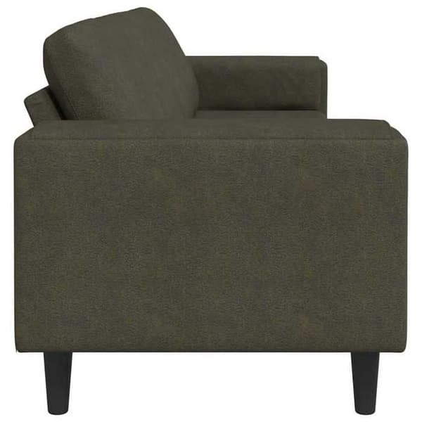 Soffa - EXKLUSIVT HUS - Nutida - Armégrön - 250×77×76 cm - Polyester tyg med fläckskydd armégrönt