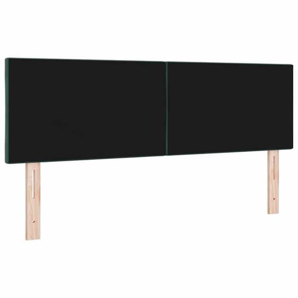 Maison Exclusive - Hovedgærde Mørkegrøn 144 cm Velour