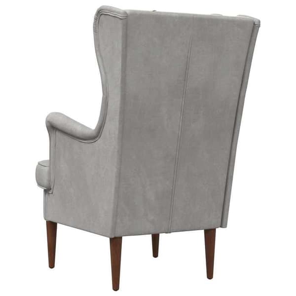 Maison Exclusive - Lysegrå Velour Stol