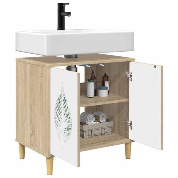 Maison Exclusive - Badeværelsesskab HANAU Sonoma 60 x 40 x 60 cm