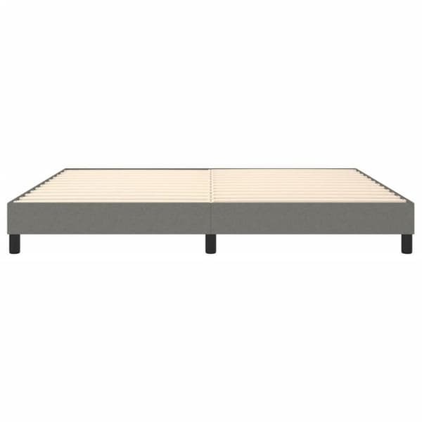 Sängram - Exklusivt hem - Mörkgrå - Hållbart tyg - 200x200 cm mörkgrå