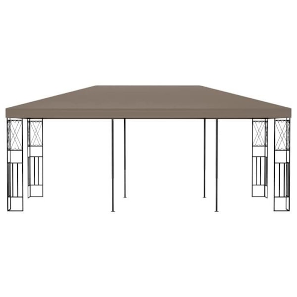 Belvedere 6x3 m taupe tyg3 [cm]