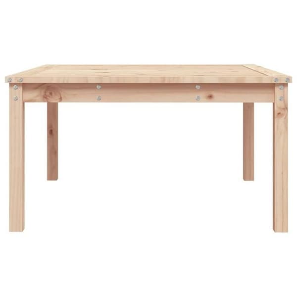Maison Exclusive - Puutarhapöytä 82,5x82,5x45 cm massiivipuusta
