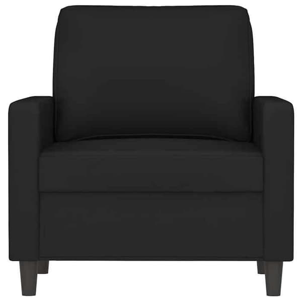 Maison Exclusive - Musta nojatuoli 60 cm sametti