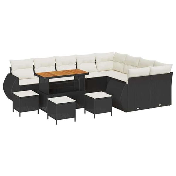 Maison Exclusive - 13 hengen puutarhakalustesarja 13 pc