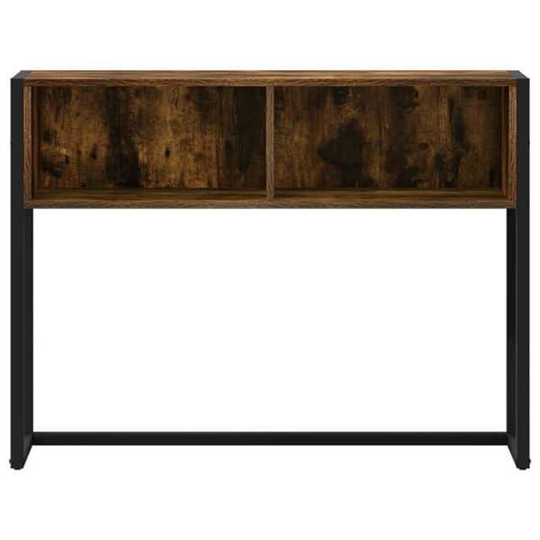 Maison Exclusive - Sidebord Røget eg 100 x 36 x 75 cm Ingeniørtræ