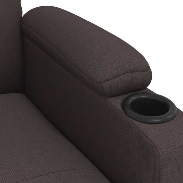 Maison Exclusive - Mørkebrun Recliner Stol i Stof