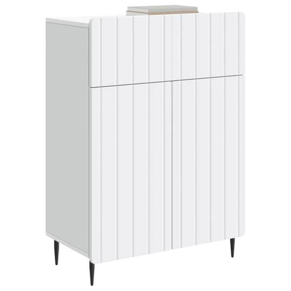 Maison Exclusive - Buffé Vit 66 x 34,5 x 92 cm Ingenjörsträ Vit