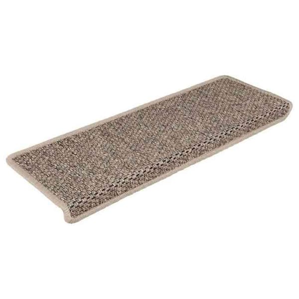 Maison Exclusive - Selvklæbende trappetæpper 15 stk 65x21x4 cm Mørk beige