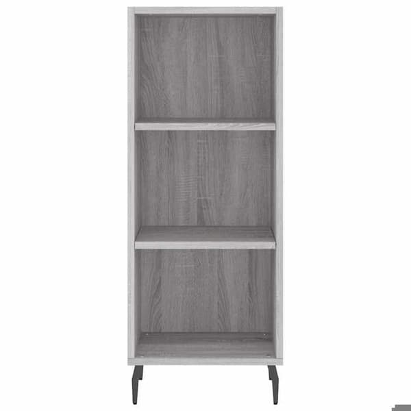 Maison Exclusive - Buffé Sonoma Grå 34,5x32,5x90 cm Ingenjörsträ