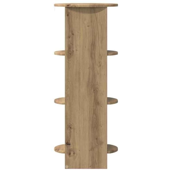 Maison Exclusive - Håndlavet egetræ sidebord 40 x 40 x 100 cm