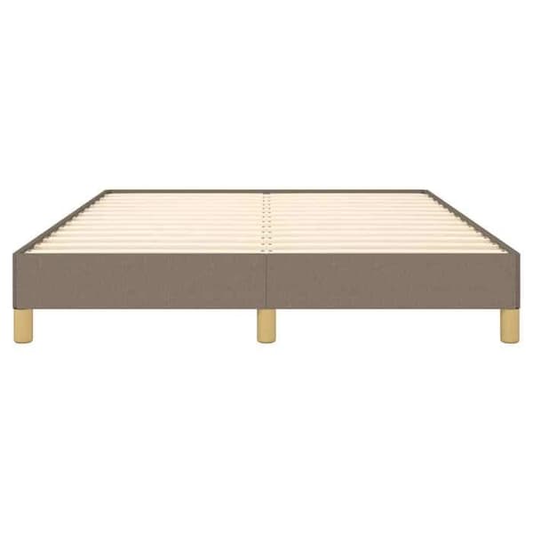 Sengestel - EKSKLUSIV HUS - 140 x 200 cm - Taupe - Polyesterstof - Lamelseng Mol