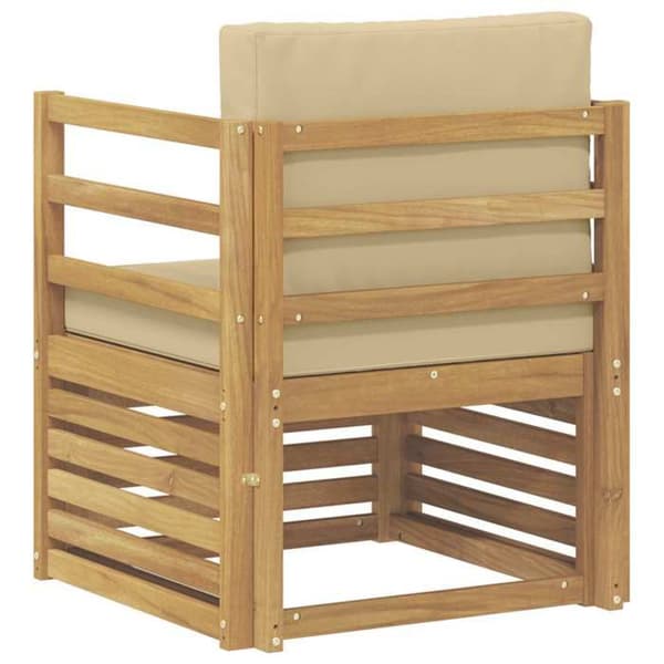 Maison Exclusive - Utomhussoffgrupp i vit polyester