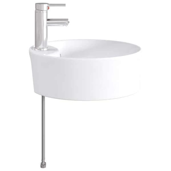 Vask - EKSKLUSIV HUS - 40,5x40,5x15 cm - Krom - Holdbart metal - Hurtig dræning Krom