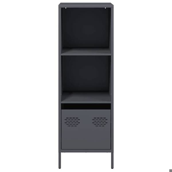 Maison Exclusive - Buffé hög antracit 35x39x103,5 cm stål
