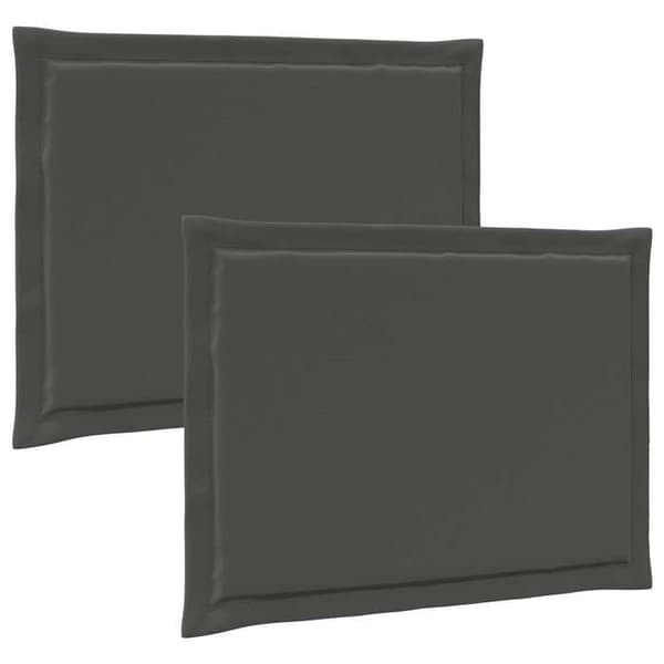 Maison Exclusive - Sittkuddar 2 st Polyester Antracit 47 x 36 x 2 cm