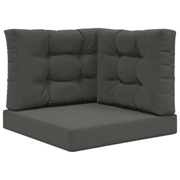Maison Exclusive - Udendørs sofa pude Polyester Antracit 60 x 60 cm antracit