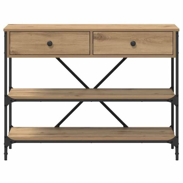 Maison Exclusive - Konsolbord Brun 100 x 34,5 x 75 cm trä brun
