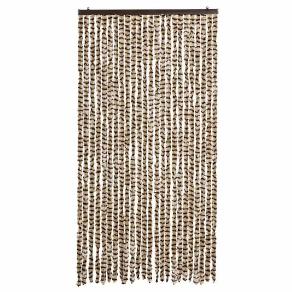 Fluegardin - EKSKLUSIV HUS - Chenille - Beige - 100x200 cm - Dør