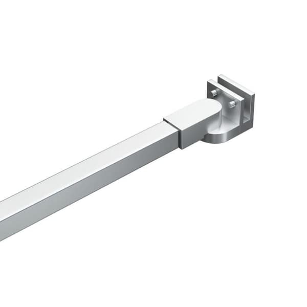 Støttearm - Eksklusiv Hus - Rustfrit stål - 47,5 cm - Til glas 4–6 mm Silver