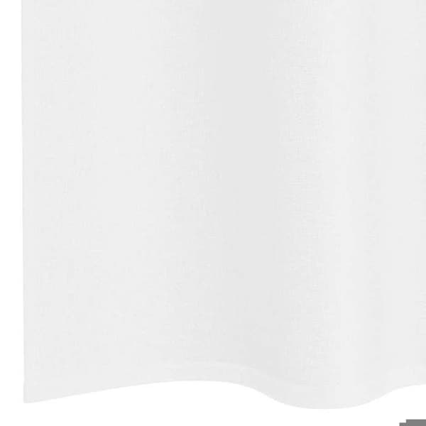 Verho - MAISON EXCLUSIVE - 2 kappaletta - Valkoinen - 175 x 140 cm - Polyesteri Vit