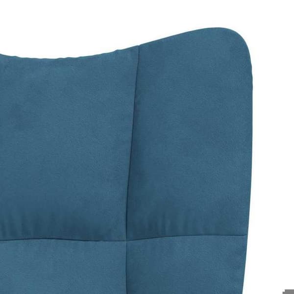 Maison Exclusive - Blå Velour Relax stol Blå